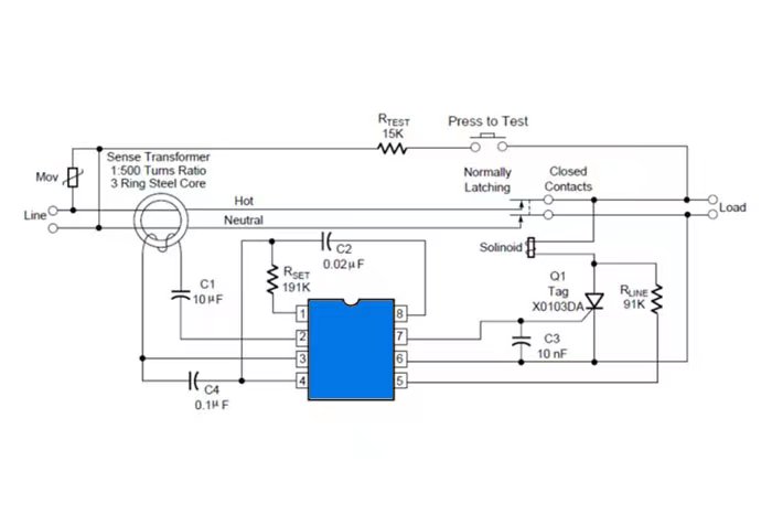 D4140 漏电保护电路介绍及应用